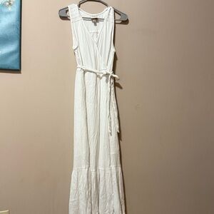 Knox Rose White Sleeveless Dress Size M